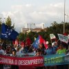 Marcha contra o desemprego CGTP de 5 a 13 de Outubro 2012
